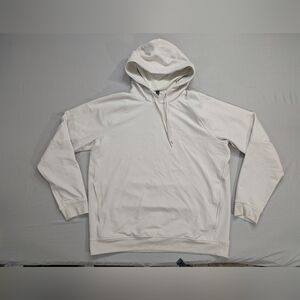 Lululemon City Sweat Pullover Hoodie Mens XL Stretch M3AUPS White Opal